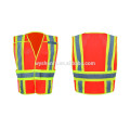 reflective safety vest 3m reflective tape latest design in 2015 with 5pt breakaway ANSI/ISEA 107-2010